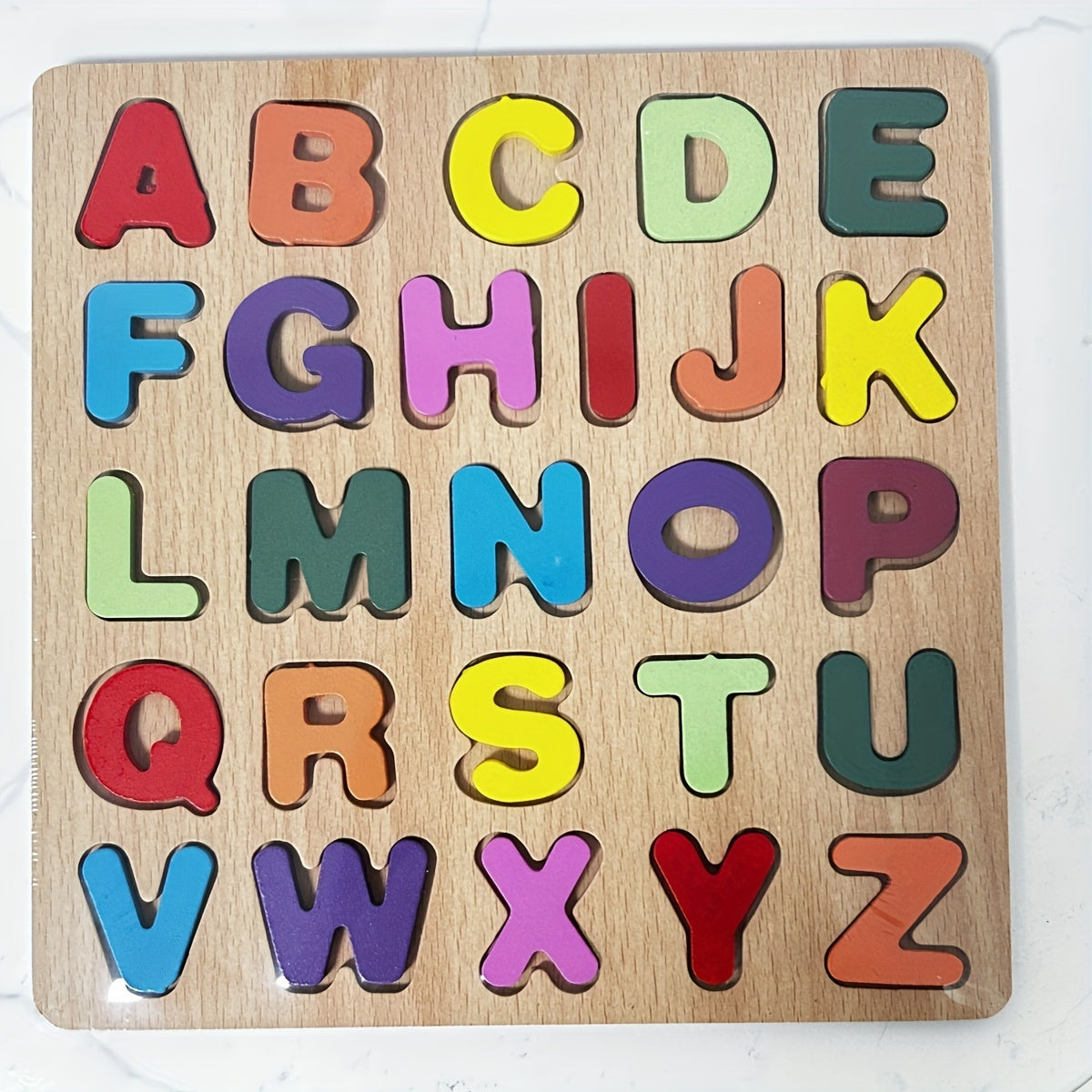 Boost Your Child's Learning With Alphabet Matching Wooden Puzzles - Perfect Gift, Halloween/Christmas Gift