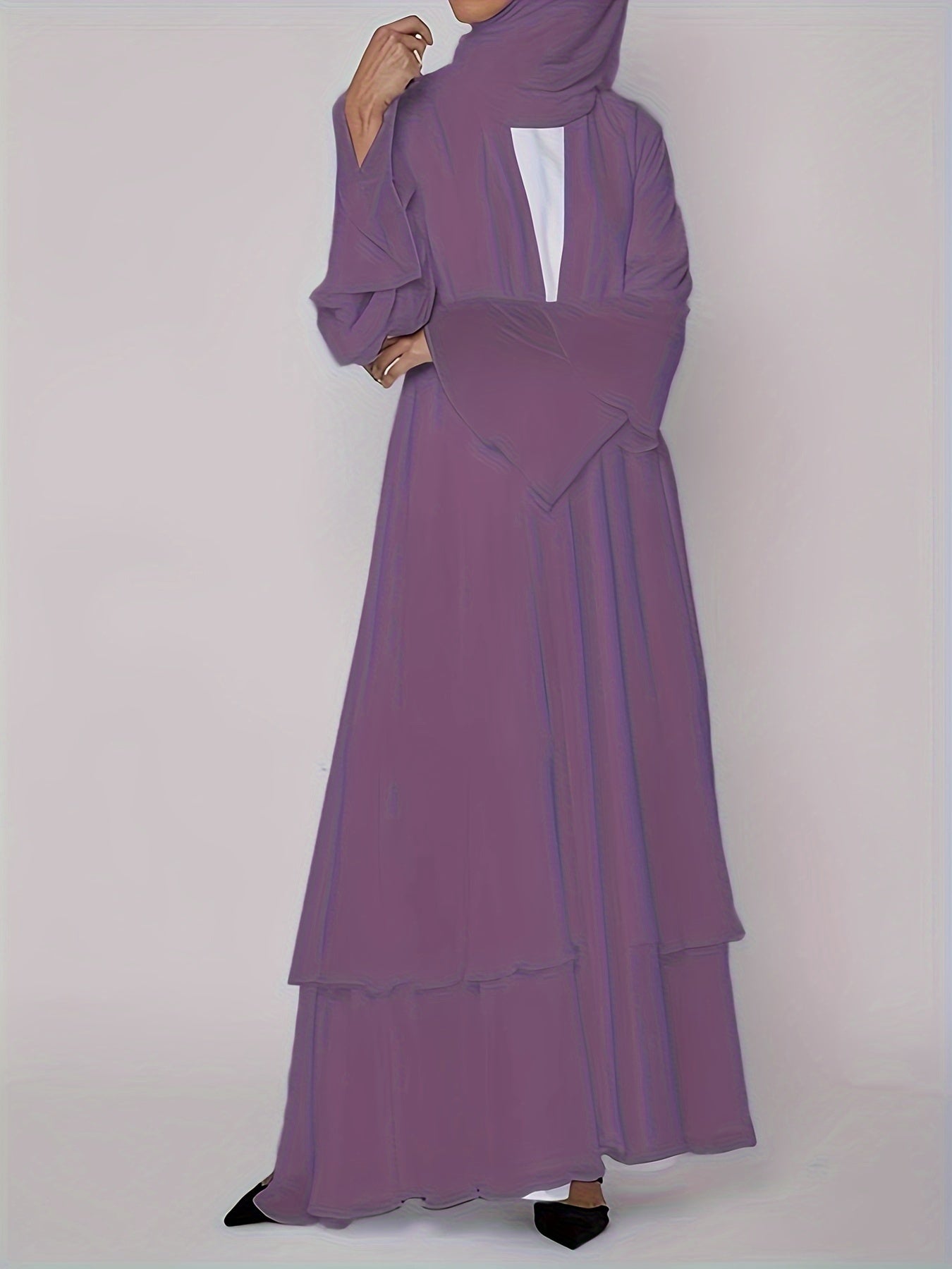 Islamic Modest Dress Without Hijab, Long Sleeve 'MH