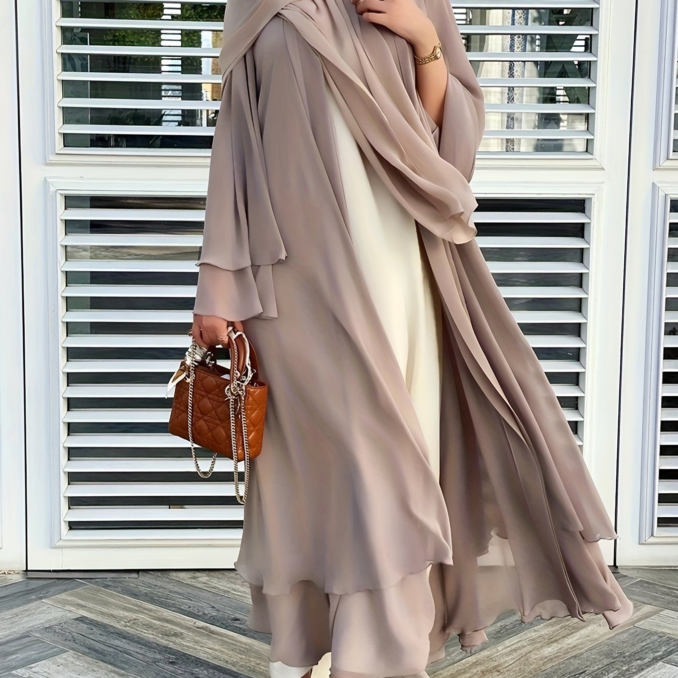 Islamic Modest Dress Without Hijab, Long Sleeve 'MH
