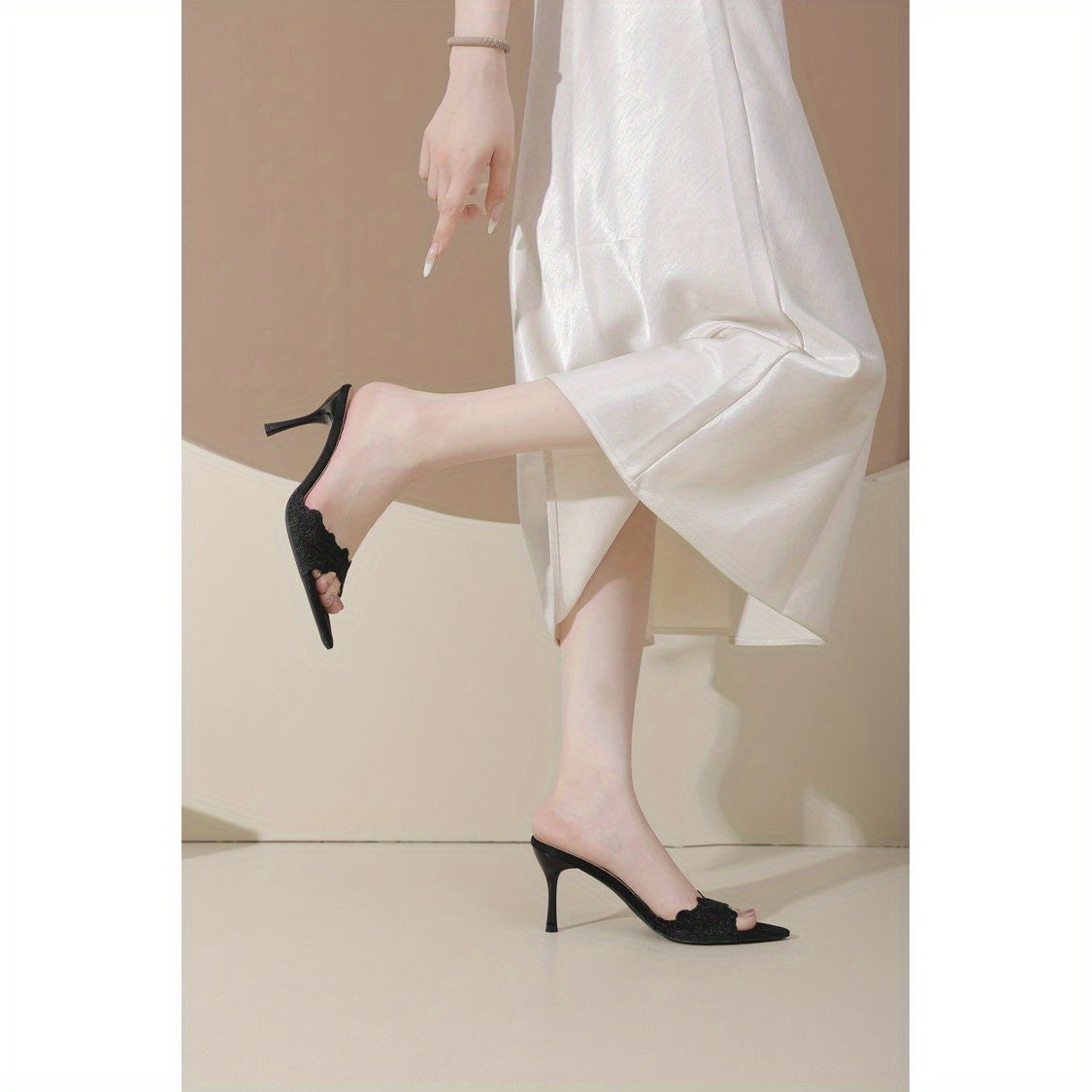 Women'S Lightweight Lace-Up High Heel Sandals - /MH