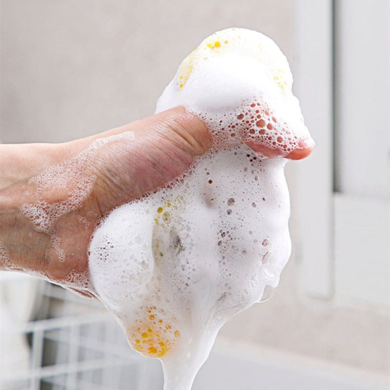 5/10pcs, Double Side Dishwashing Sponge Pan Pot Dish Wash.