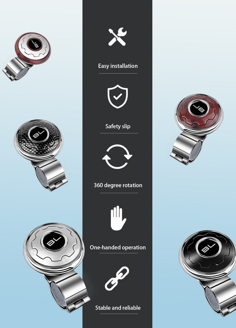 Upgrade Your Driving Experience With A Carbon Fiber Steering Wheel Knob!