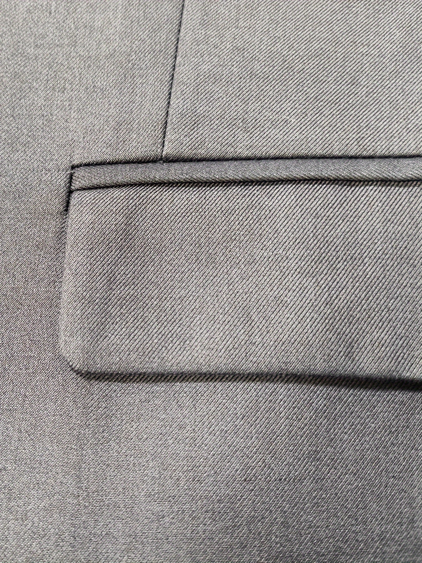 3-Piece Men's Classic Solid Dress Suit Set, One-Button Blazer Jacket.