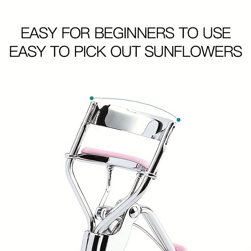 1pc Eyelash Curler, Cosmetic Makeup Tools Clip Lash Curler, Lash Lift Tool, Natural Eyelash Curls, Long Lasting, Fits All Eye Shapes, For Women Curled Eyelashes