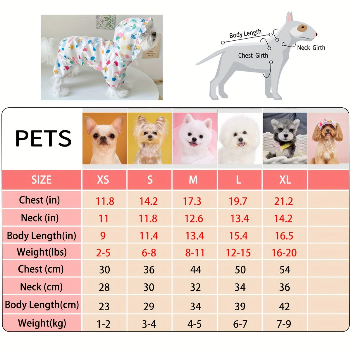 Waterproof Pet Raincoat For Small Dogs - Cute And Functional Outdoor Dog Apparel.