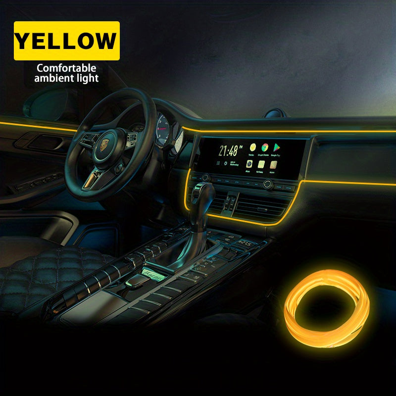 Car Interior LED Decorative Light EL Neon Strip