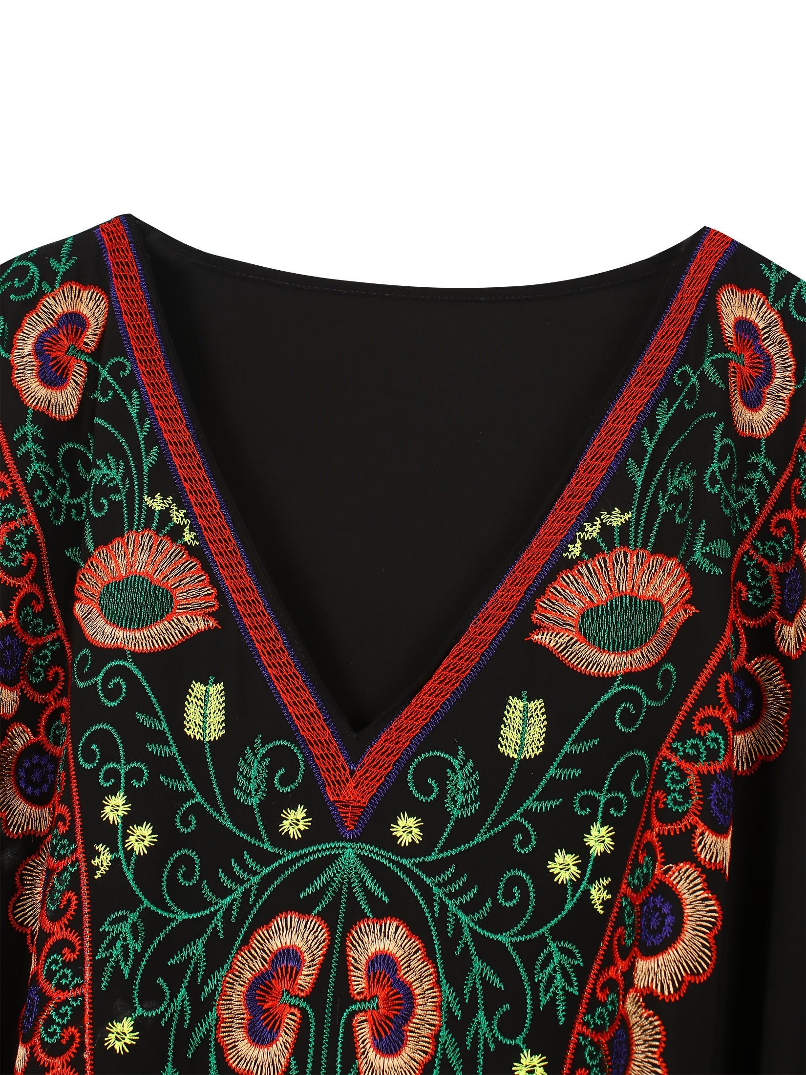EDOLYNSA Women's Maxi Kaftan - Long Sleeve ./MH