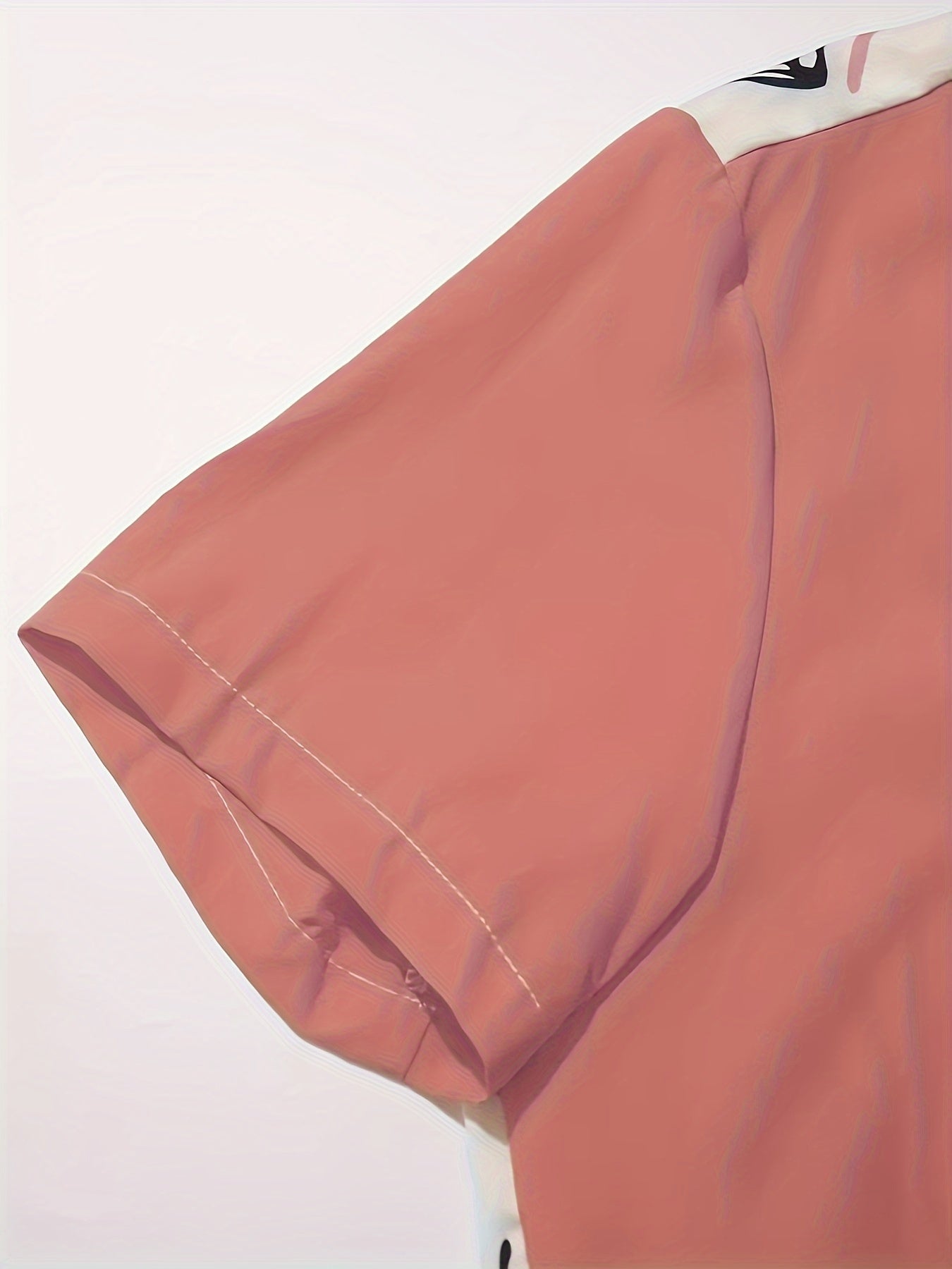 Abstract Painting Print, Men's 2Pcs Outfits, Casual Camp Collar Lapel Button Up.