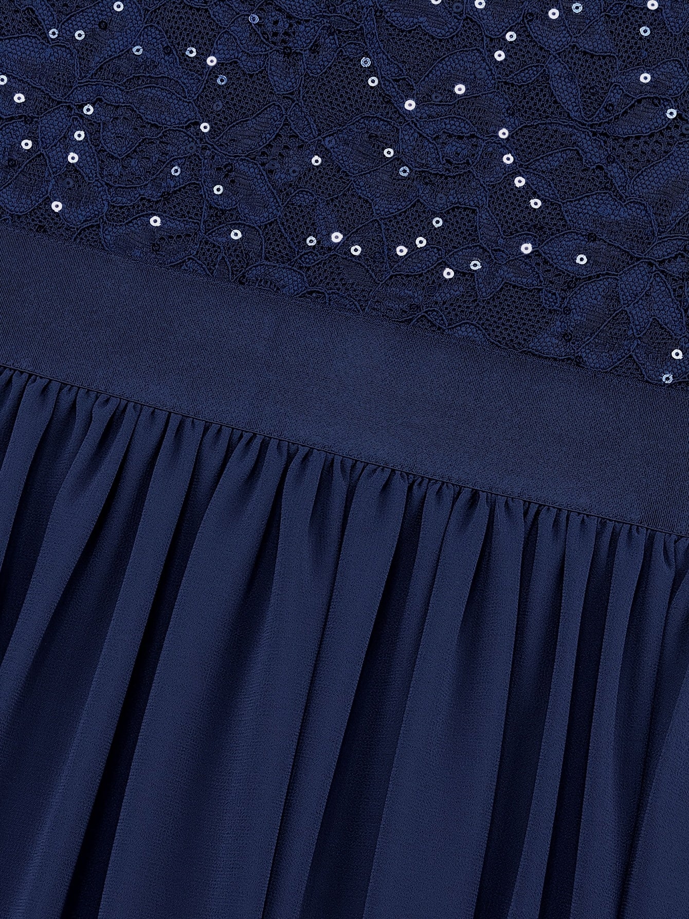 Elegant Plus Size Women's Butterfly Sleeve Sequin Lace Evening Dress .MH