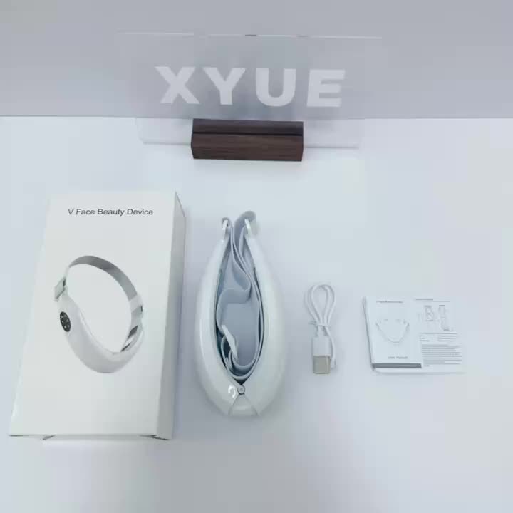 [Rechargeable Face Lift] Rechargeable V Line Face Lift Massager | USB Facial Shaping Device - White, Gift for friend Gift for Mom On Mother's Day