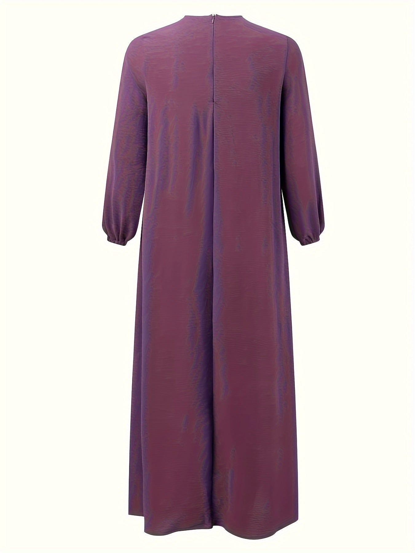 Color Block Tie Front Kaftan Dress, women fashion'/MH
