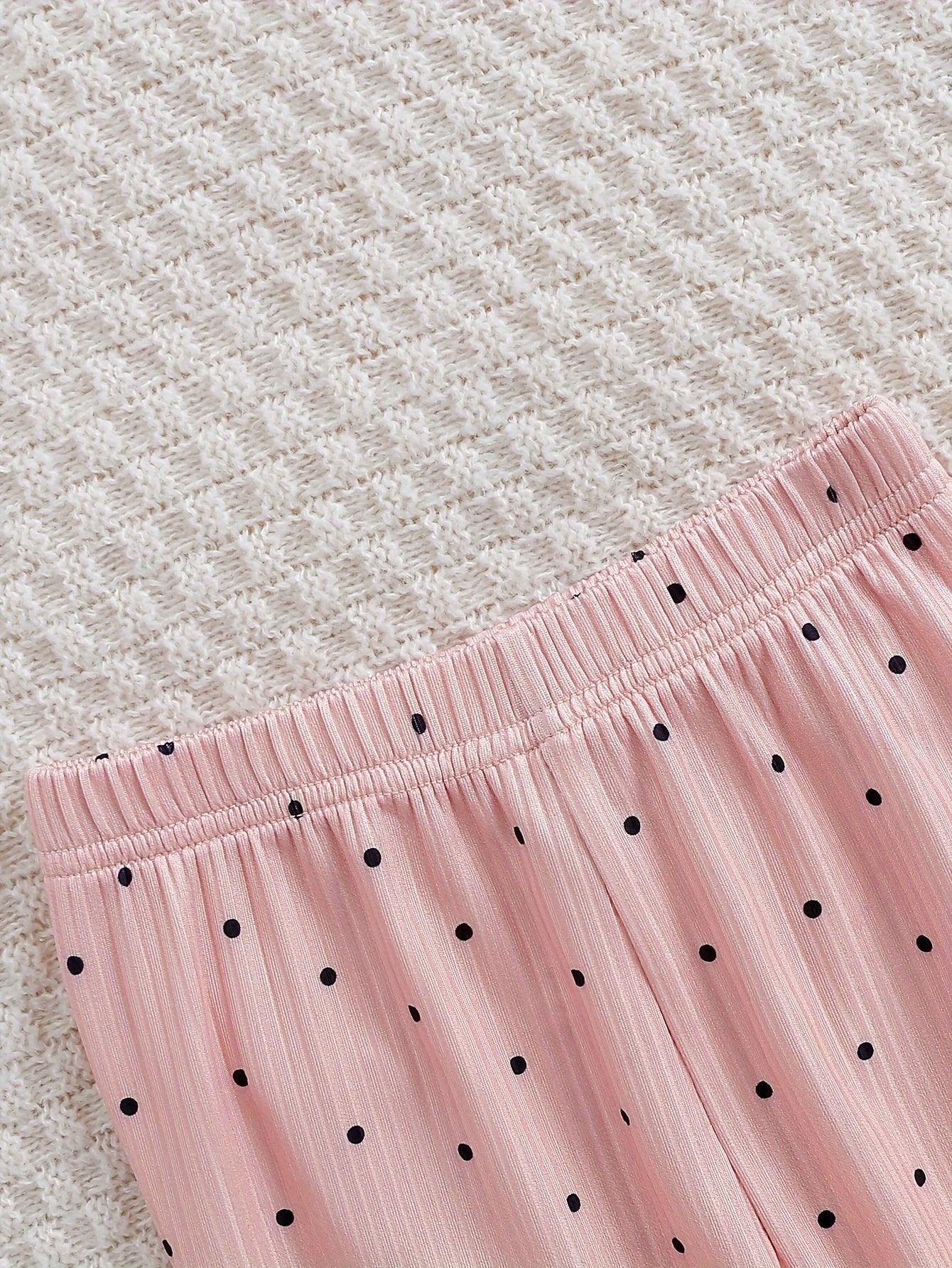 2 Sets Baby Girls Kids Spring Summer Cozy Pajama Set.