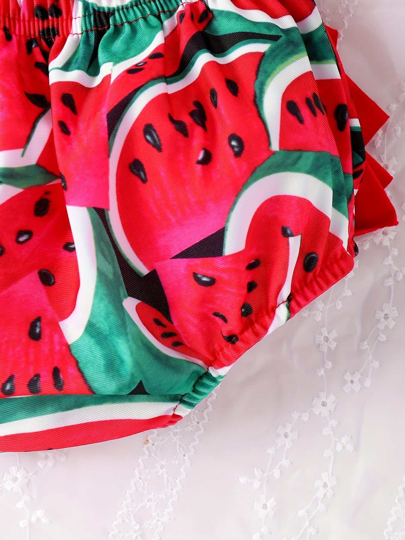 3pcs Baby Girls Bikini Tankini Swimsuit Sunflower Graphic Bow .