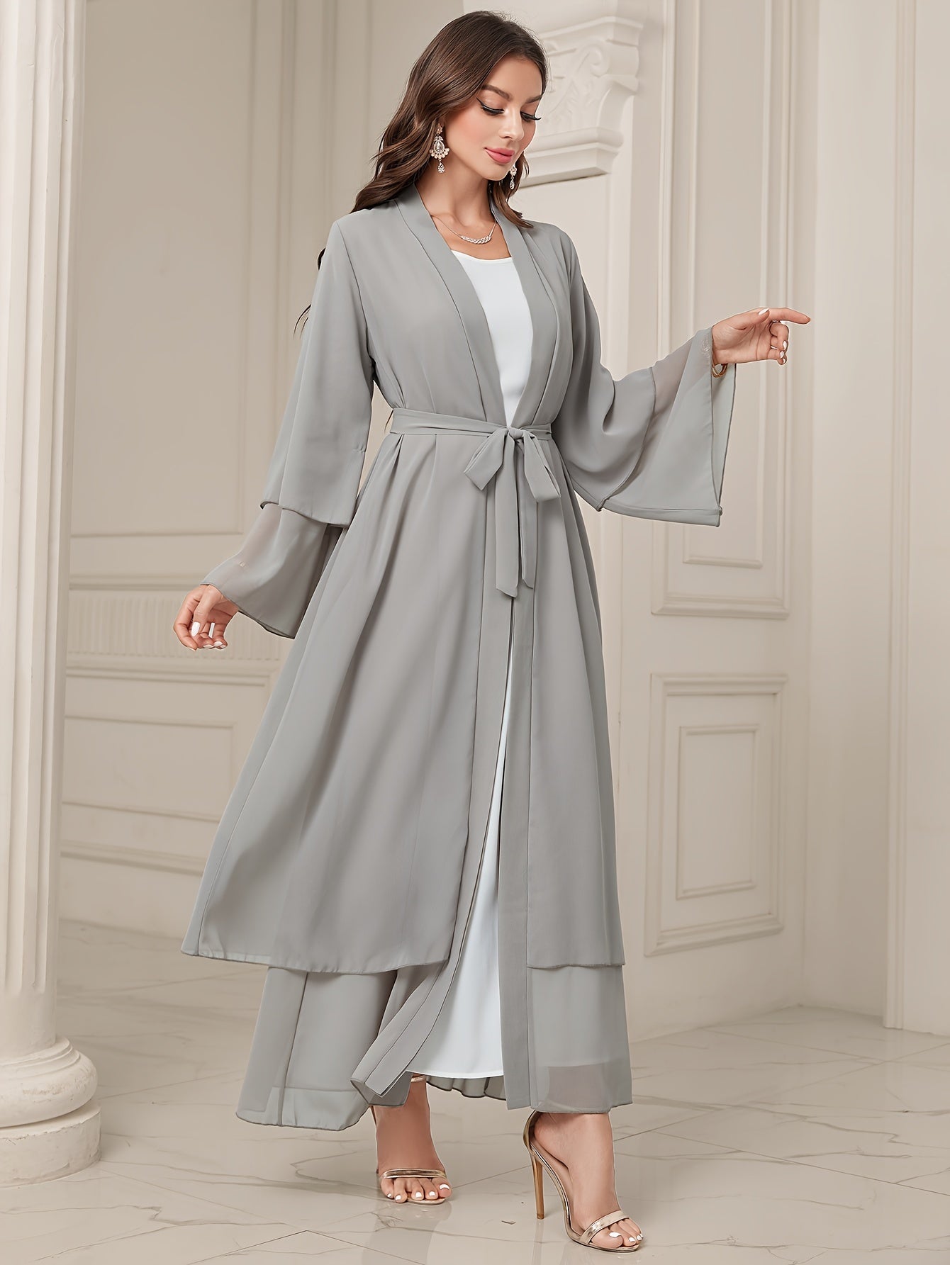 Islamic Modest Dress Without Hijab, Long Sleeve 'MH