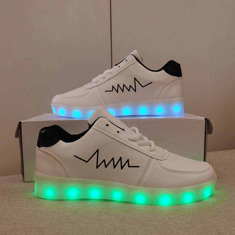 Women's Colorful Luminous Sneakers,