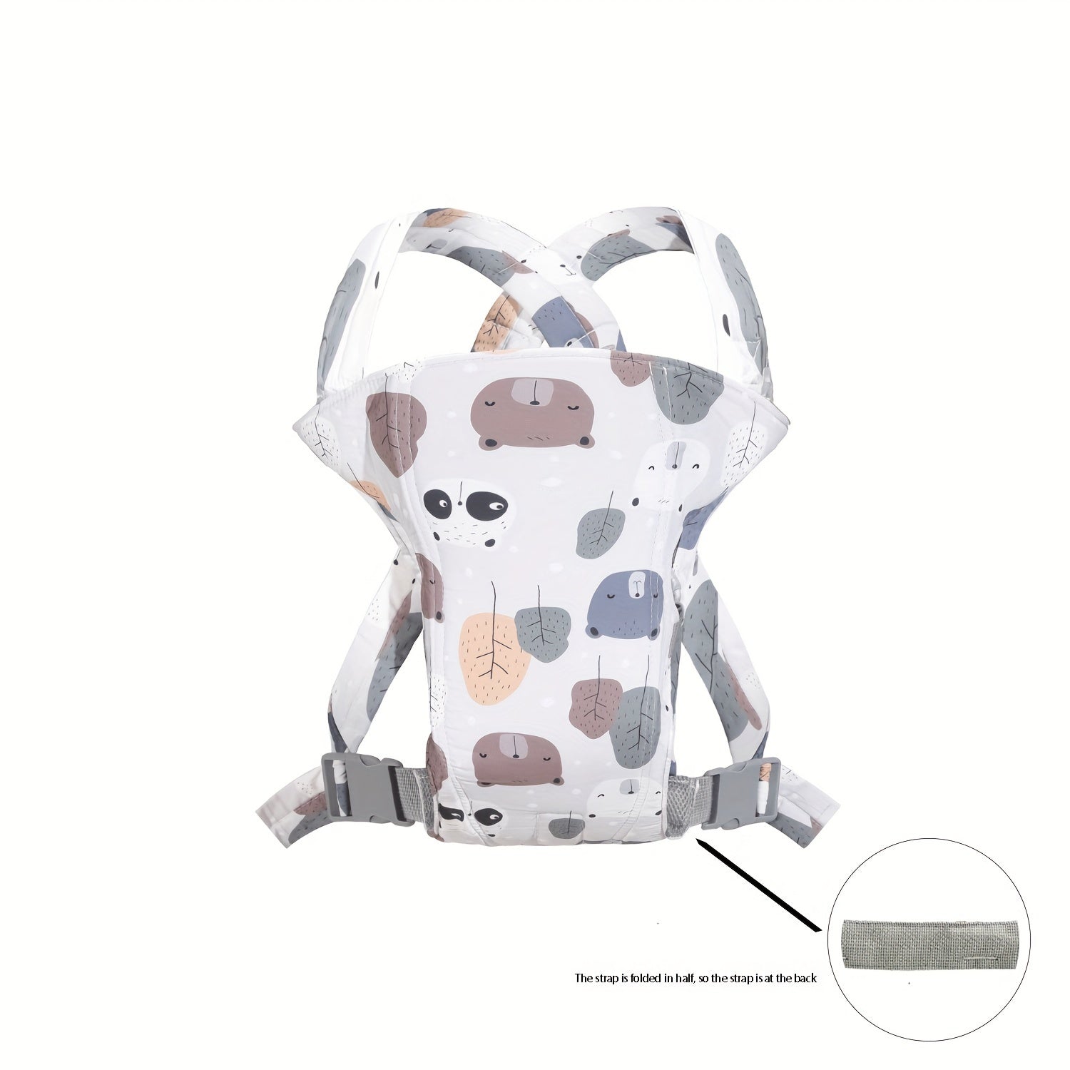 Cartoon Baby Carrier 0-48 Month Ergonomic Infant Kid Baby Hip-seat Sling Front Facing Baby Wrap Carrier For Baby Accessories, Christmas Halloween Thanksgiving Day Gift