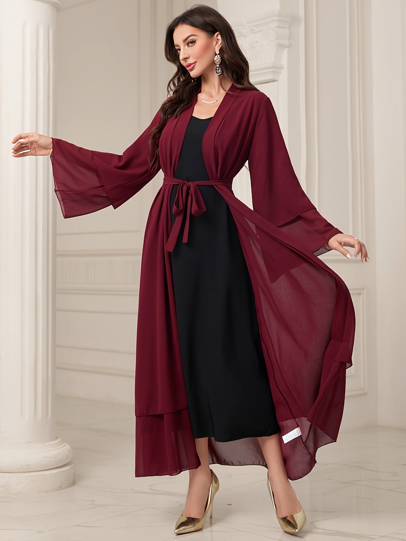 Islamic Modest Dress Without Hijab, Long Sleeve 'MH