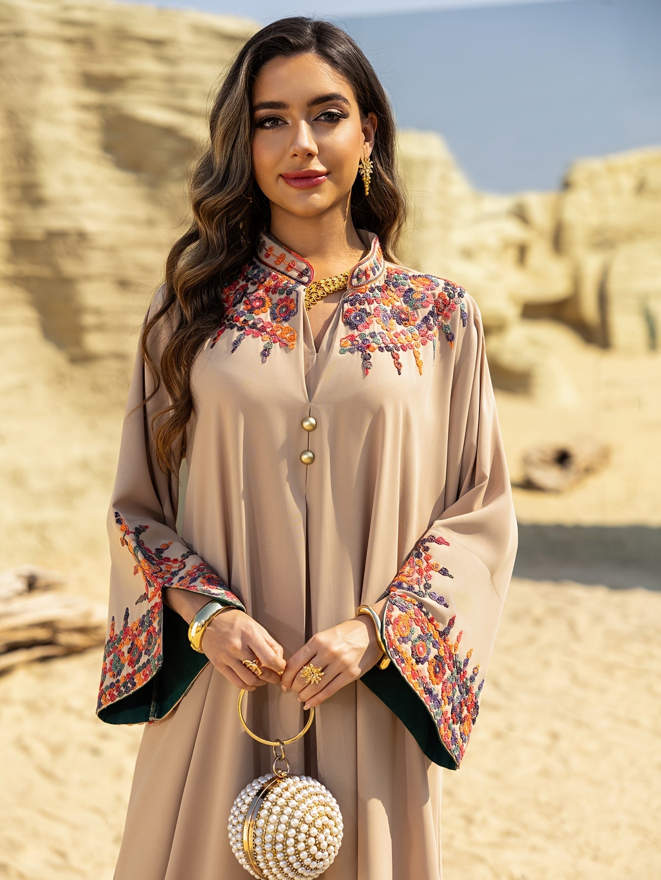 Elegant Jalabiya Dress for Muslim Women - ./MH