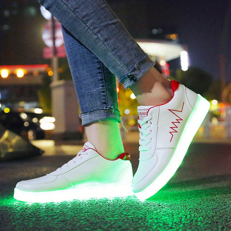 Women's Colorful Luminous Sneakers,