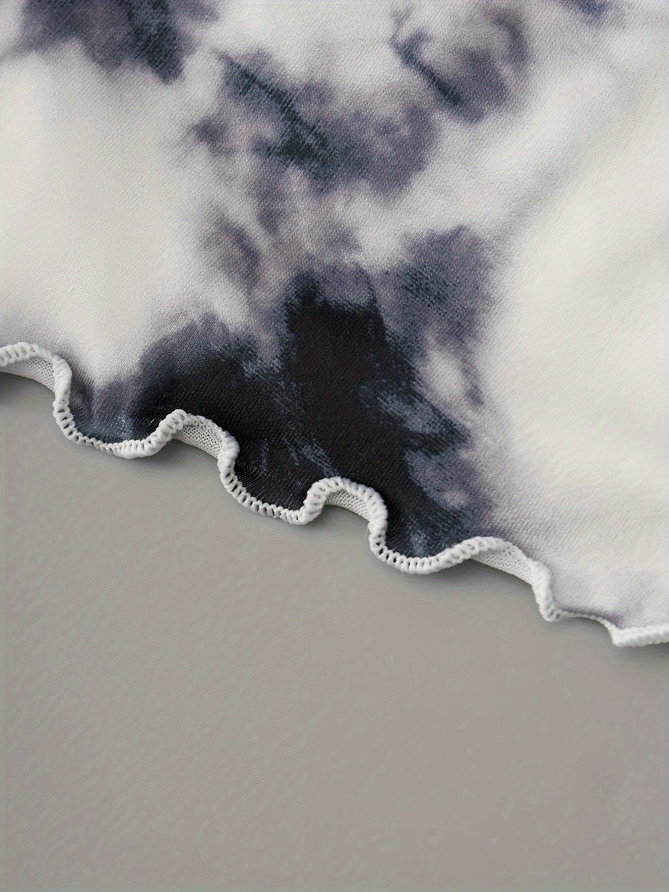 Casual Tie Dye Print Sleepwear, /MH