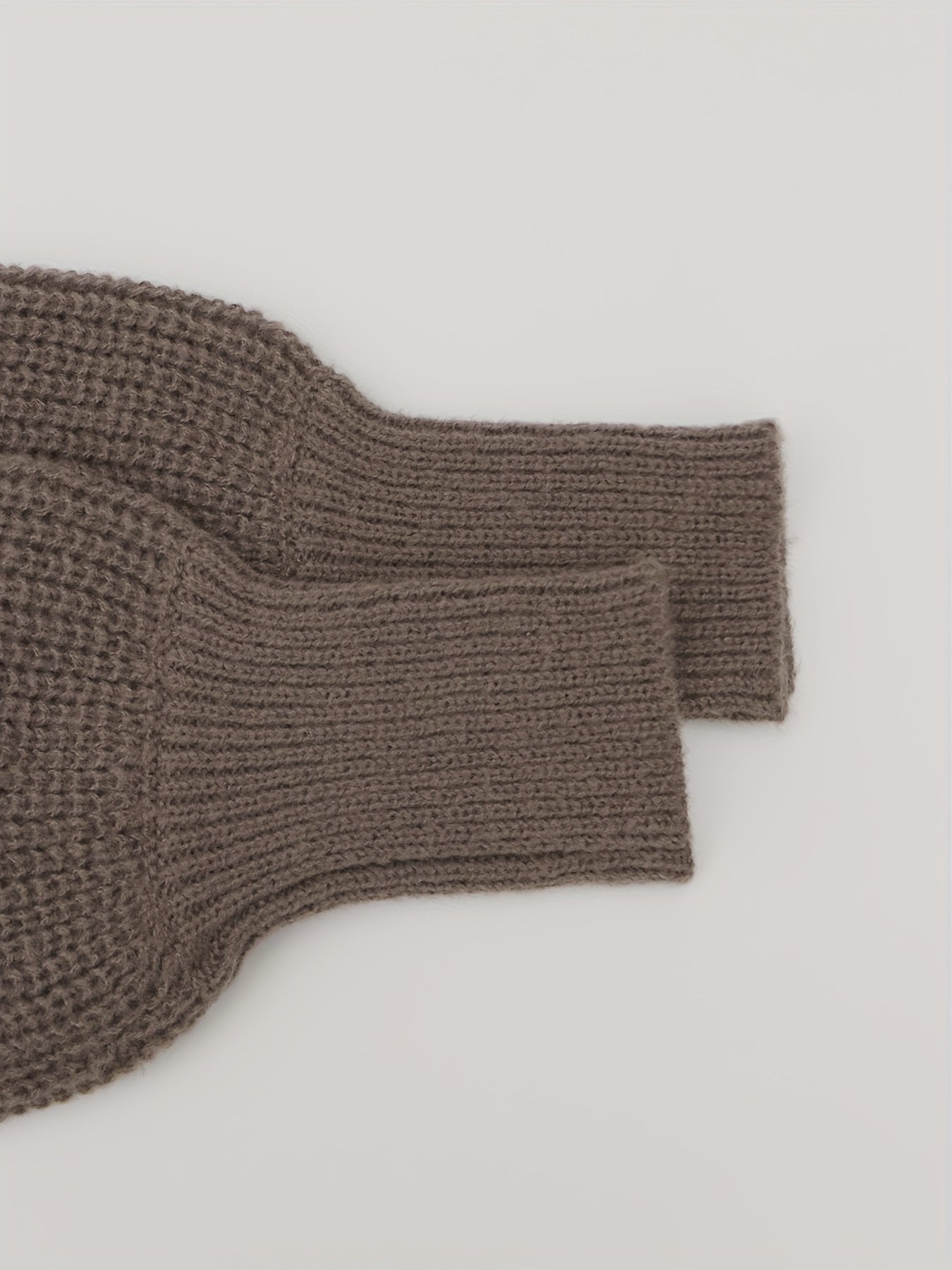 Cozy Long Sleeve Open Front Cardigan Sweater Women's Long Length .