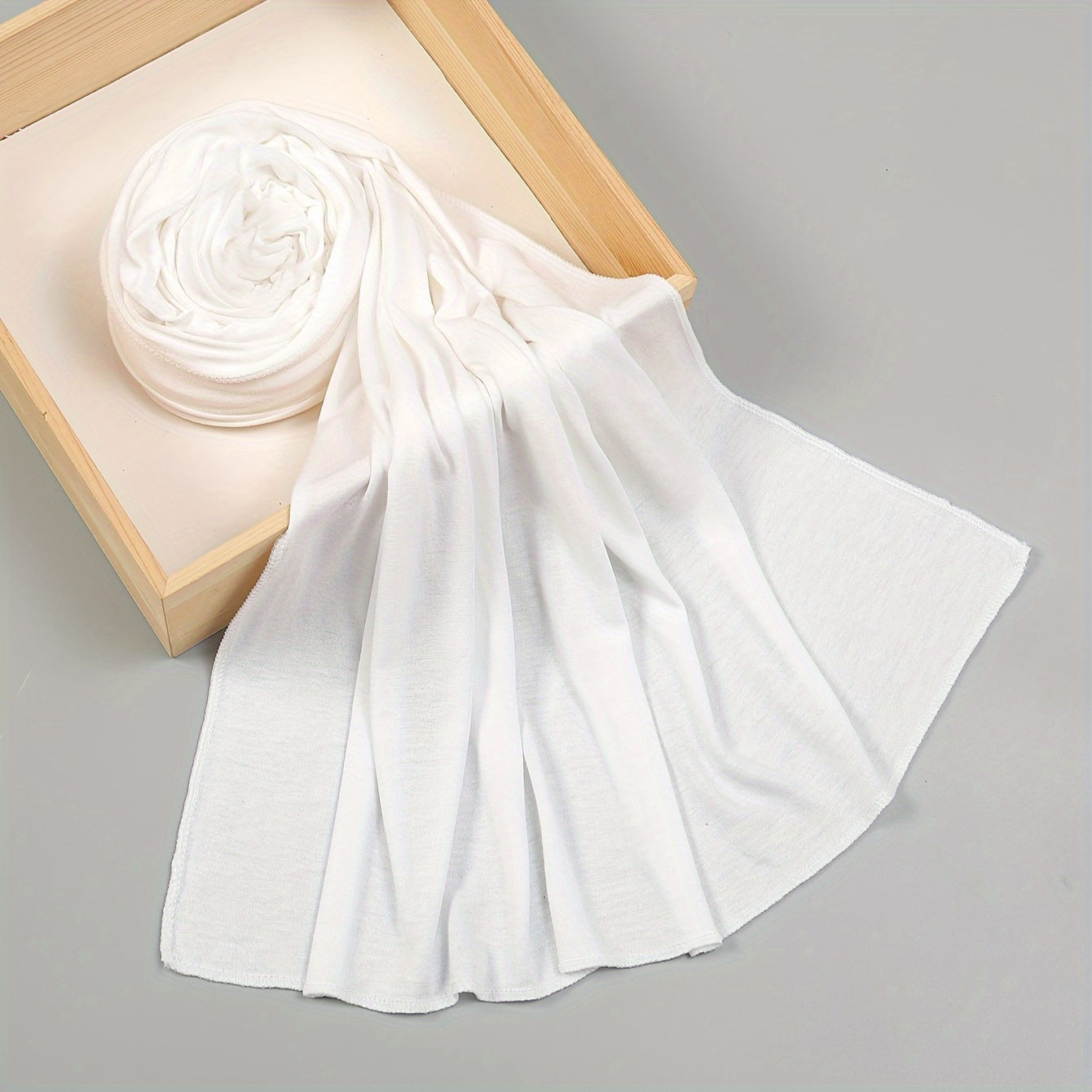Solid Color Muslim Hijab Thin Breathable Soft Cozy Scarf '/MH