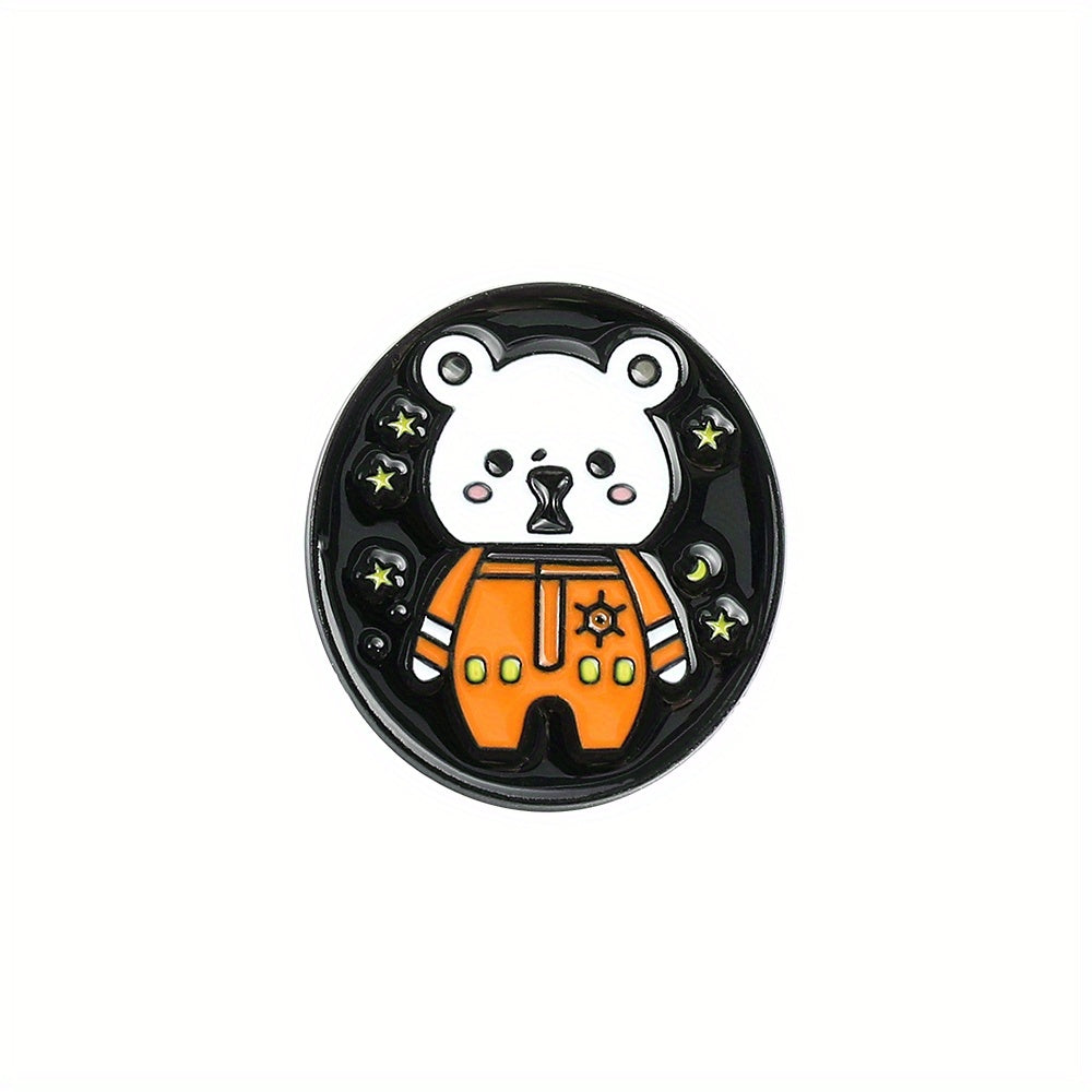 1pc New Cartoon Character Brooch Creative Little Boy Little Girl Enamel Brooch Metal Paint Badge Backpack Clothing Jewelry Wallet Pendant Holiday Gift