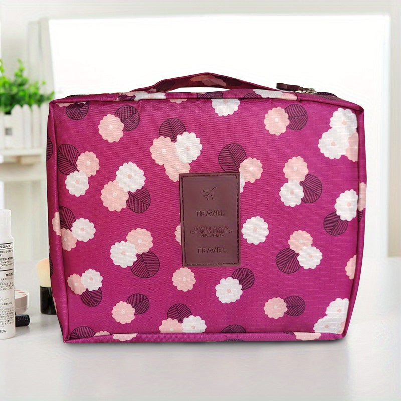Waterproof Toiletry Bag for Women - Travel Makeup Case and Cosmetic Organizer with Wash Bag for Toiletries and Travel Accessories