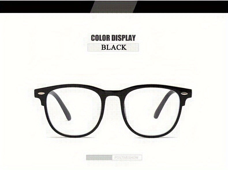 Round Frame PC Glasses For Men & Women