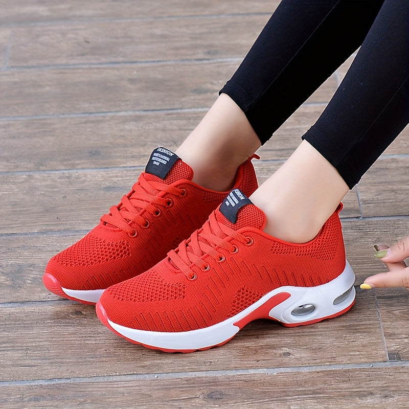 Women'S Breathable Mesh Sneakers with Cushioned Sole -/MH