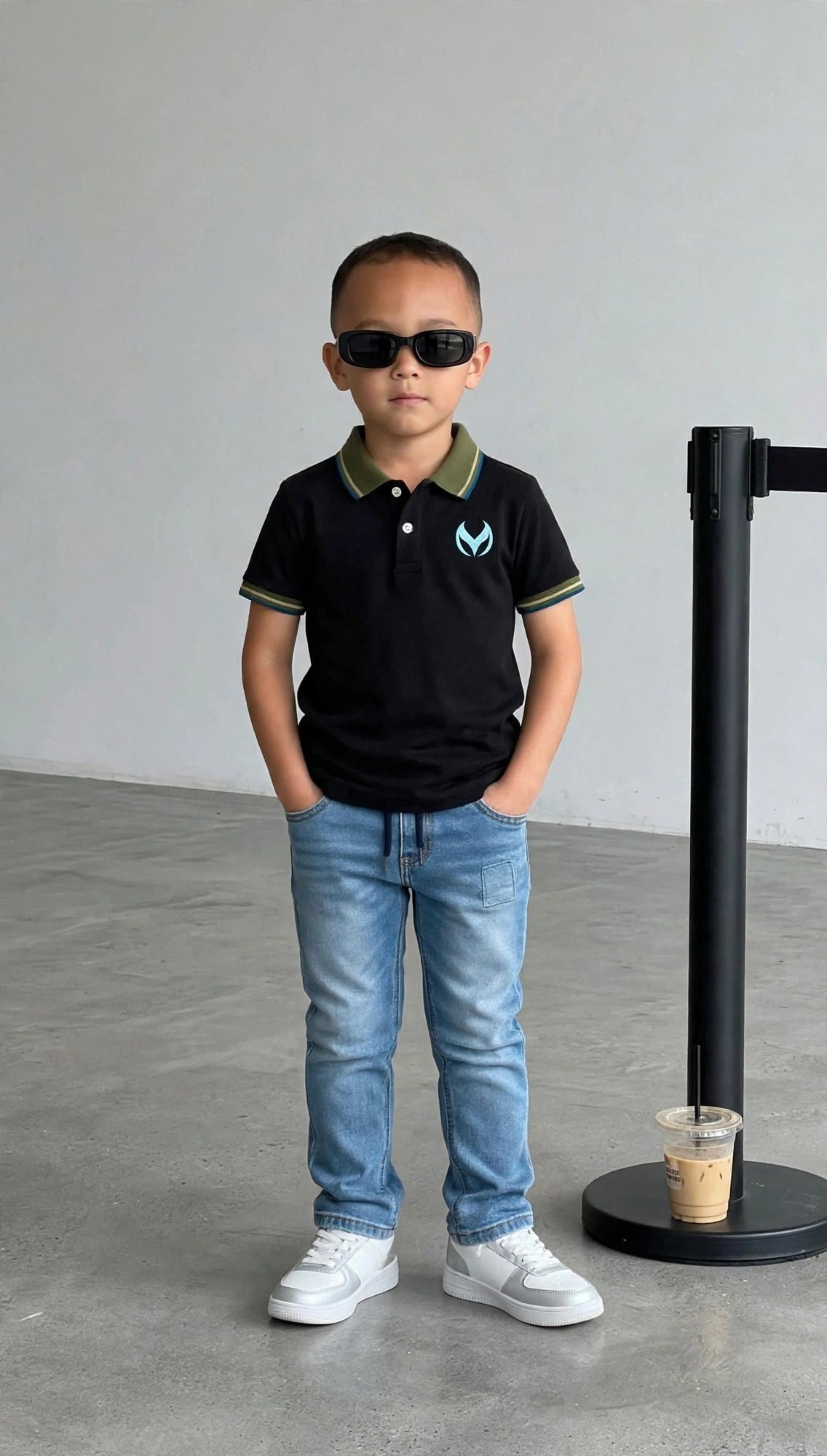 MH Logo Signature Kids Polo T-Shirt