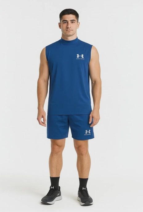 Men's Oversized Muscle Tee & Shorts Set | Breathable Gym Coord - 8 Colors | Sizes M-XXL |MH
