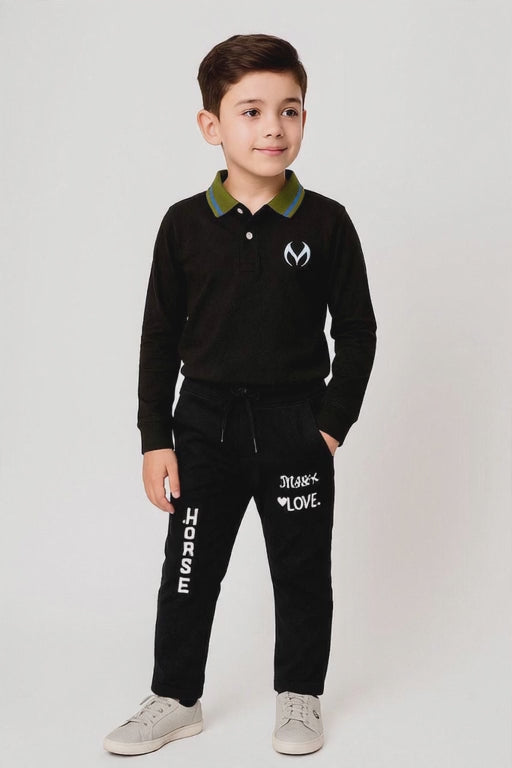 Boys Premium Polo T-Shirt | Classic & Contrast Collar | Embroidered Logo | Age 9–16 Years | UAE