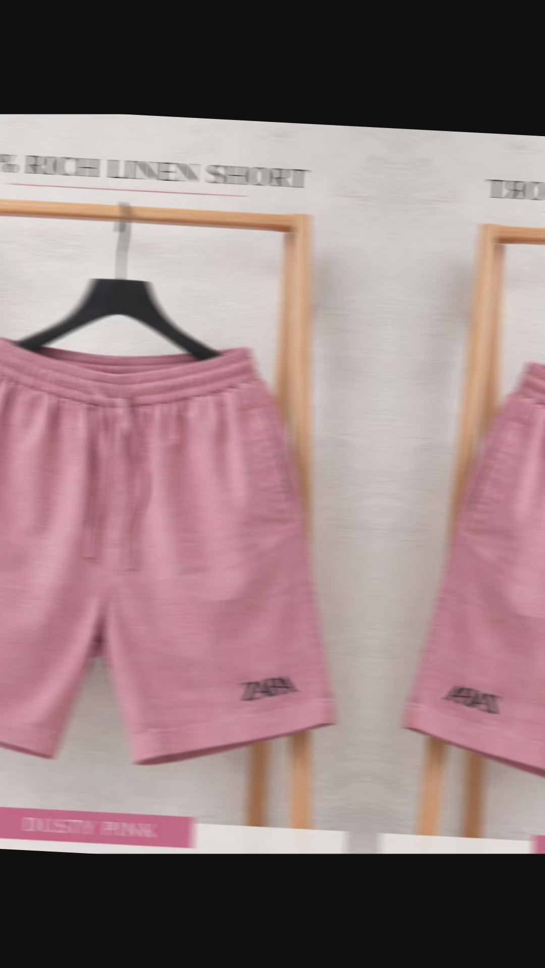Men’s Premium Rich Linen Casual Shorts | Elastic Drawstring Waist | Beach & Summer Wear | 4 Colors | M–XXL |MH