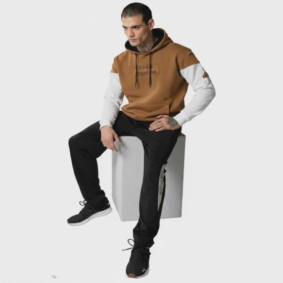 Men's Color-Block Hoodie and Jogger Set (Ance Studios Style)./MH