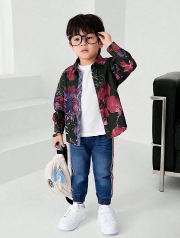 Boys' Slim Fit Distressed Jeans – Premium Stretch Denim (Sizes 3-14 Years) | MH
